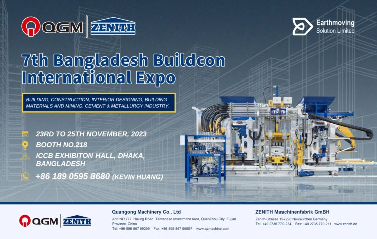 Temui QGM-ZENITH di Bangladesh 2023 Buildcon
