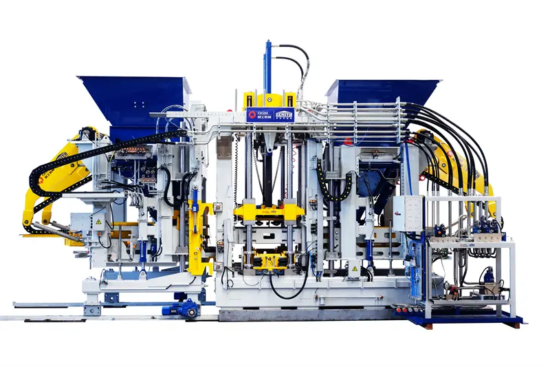 Satu lagi barisan pengeluaran blok automatik sepenuhnya QGM yang diselesaikan di Mexico