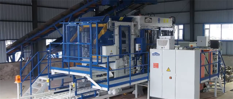 Projek pengeluaran bata konkrit berbilang lapisan yang sepenuhnya automatik telah dilancarkan di Afrika.